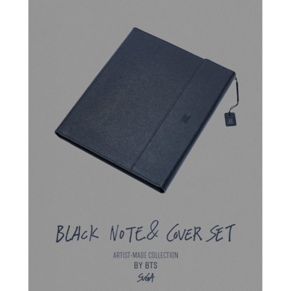BTS - Artist-made Collection - Suga Black Note and Cover Set Cheap - Image 2
