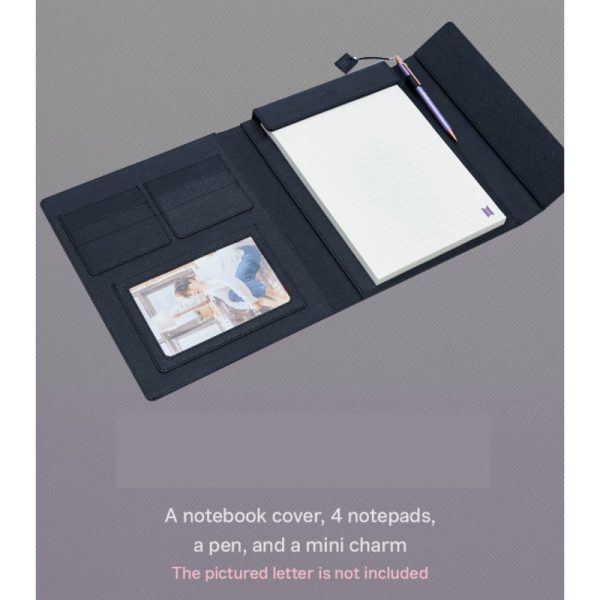 BTS - Artist-made Collection - Suga Black Note and Cover Set Cheap - Image 3