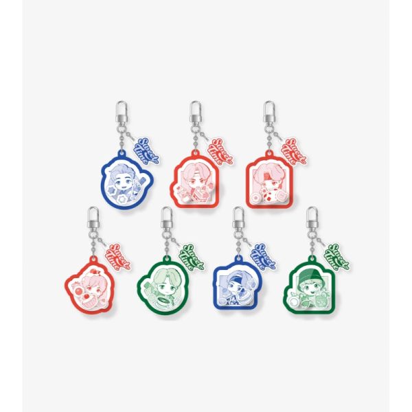 BTS - TinyTAN - Sweet Time Keyring Hot on Sale