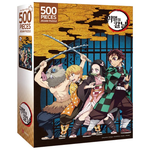 Demon Slayer - Tanjiro s Squad Jigsaw Puzzle Cheap