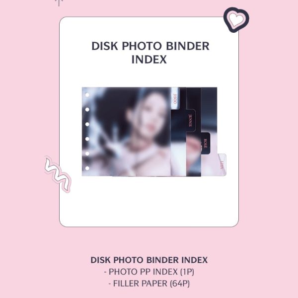BlackPink - Born Pink - Disk Photo Binder Index Online Sale - Image 2