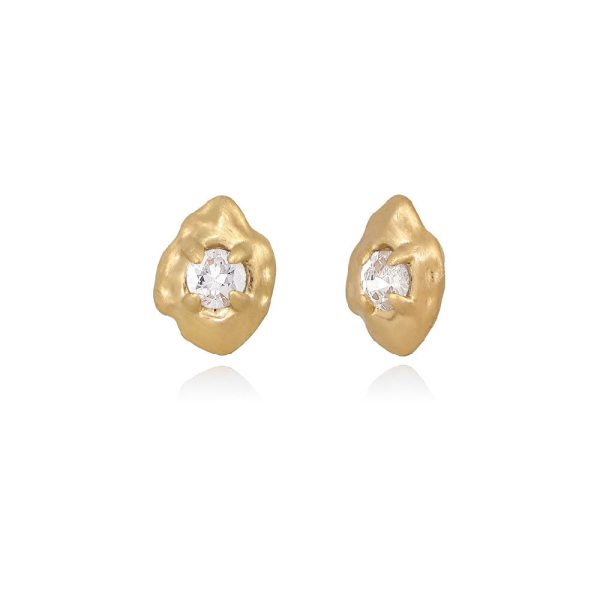 CLUE - Collection Vintage Pendant Gold Earrings on Sale - Image 2